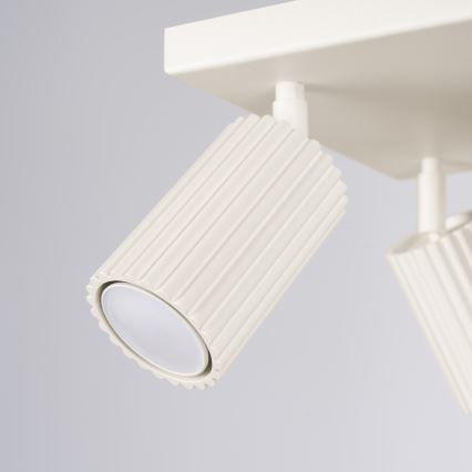 Φωτιστικό σποτ KARBON 4xGU10/10W/230V κρεμ