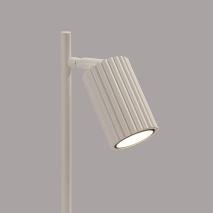 Eπιτραπέζιο φωτιστικό KARBON 1xGU10/10W/230V κρεμ