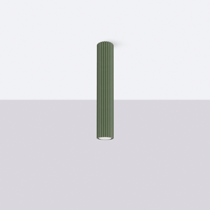 Φωτιστικό σποτ KARBON 1xGU10/10W/230V 40 cm πράσινο