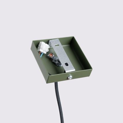 Κρεμαστό φωτιστικό οροφής KARBON 1xGU10/10W/230V πράσινο
