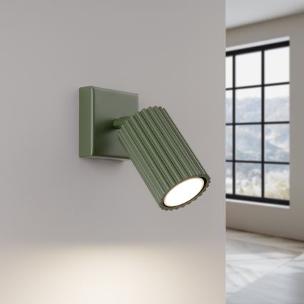 Σποτ τοίχου KARBON 1xGU10/10W/230V πράσινο