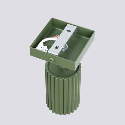 Σποτ τοίχου KARBON 1xGU10/10W/230V πράσινο