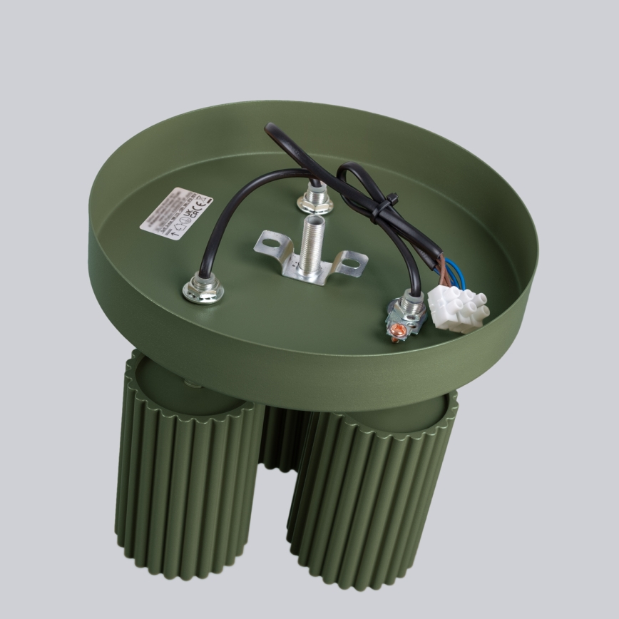 Φωτιστικό σποτ KARBON 3xGU10/10W/230V πράσινο