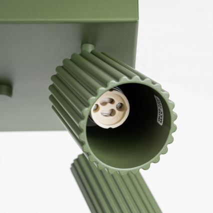 Φωτιστικό σποτ KARBON 4xGU10/10W/230V πράσινο