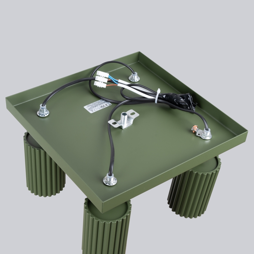 Φωτιστικό σποτ KARBON 4xGU10/10W/230V πράσινο