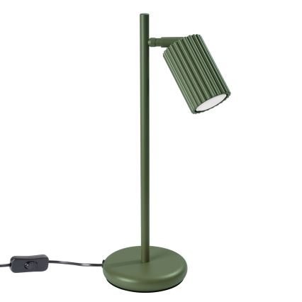 Eπιτραπέζιο φωτιστικό KARBON 1xGU10/10W/230V πράσινο
