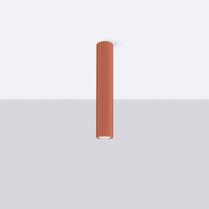 Φωτιστικό σποτ KARBON 1xGU10/10W/230V 40 cm κόκκινο