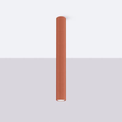 Φωτιστικό σποτ KARBON 1xGU10/10W/230V 60 cm κόκκινο