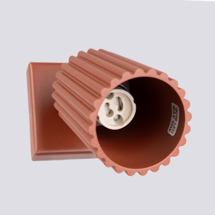 Σποτ τοίχου KARBON 1xGU10/10W/230V κόκκινο