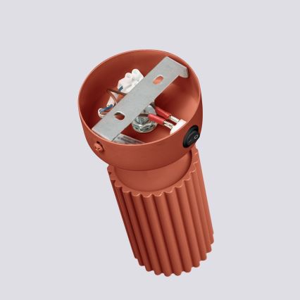 Σποτ τοίχου KARBON 1xGU10/10W/230V κόκκινο