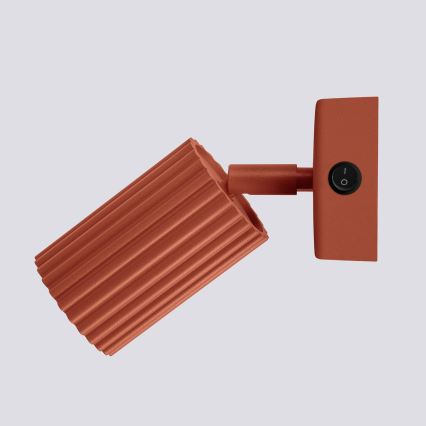 Σποτ τοίχου KARBON 1xGU10/10W/230V κόκκινο