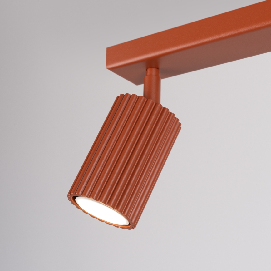 Φωτιστικό σποτ KARBON 2xGU10/10W/230V κόκκινο