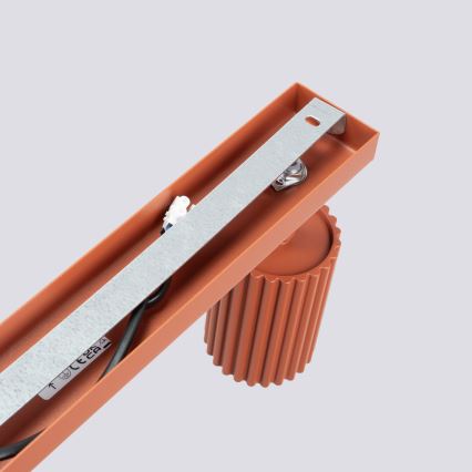 Φωτιστικό σποτ KARBON 3xGU10/10W/230V κόκκινο