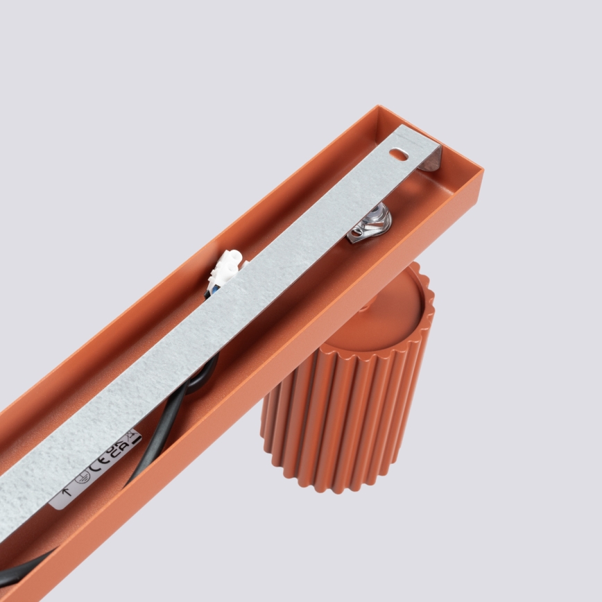 Φωτιστικό σποτ KARBON 3xGU10/10W/230V κόκκινο