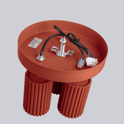 Φωτιστικό σποτ KARBON 3xGU10/10W/230V κόκκινο