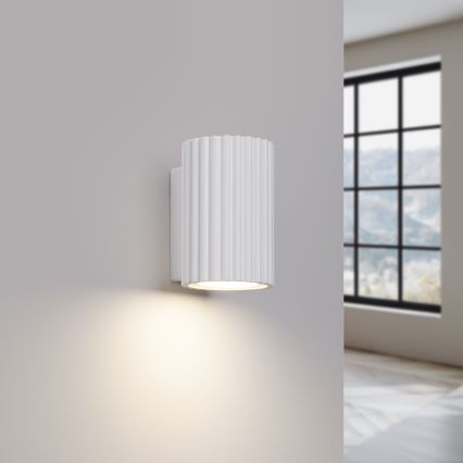 Φωτιστικό τοίχου KARBON 1xGU10/10W/230V λευκό