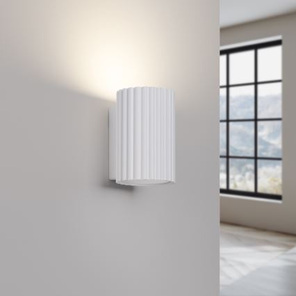 Φωτιστικό τοίχου KARBON 1xGU10/10W/230V λευκό