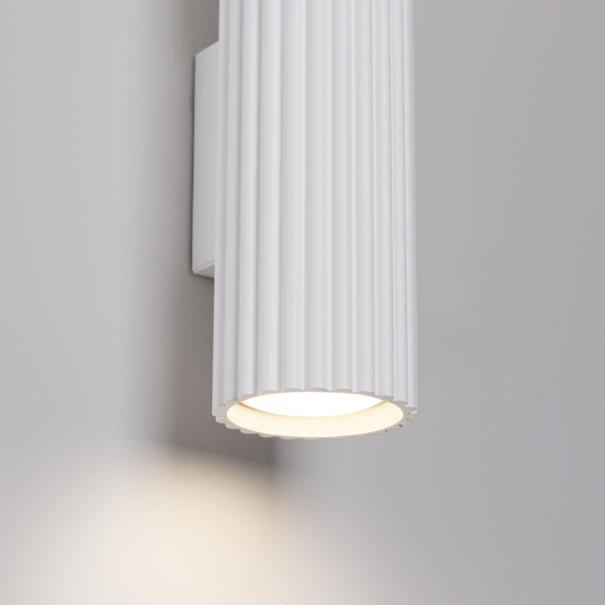 Φωτιστικό τοίχου KARBON 2xGU10/10W/230V λευκό