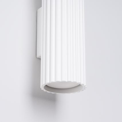 Φωτιστικό τοίχου KARBON 2xGU10/10W/230V λευκό