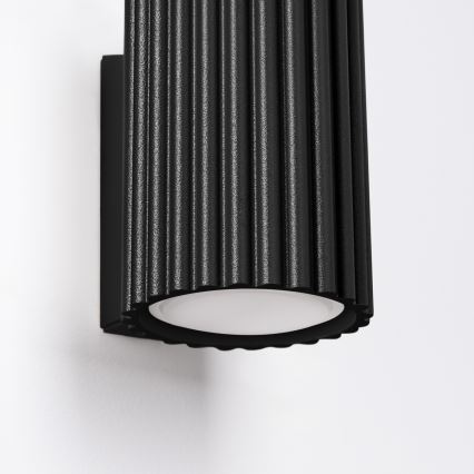 Φωτιστικό τοίχου KARBON 1xGU10/10W/230V μαύρο