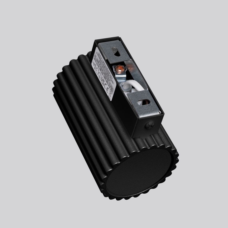 Φωτιστικό τοίχου KARBON 1xGU10/10W/230V μαύρο