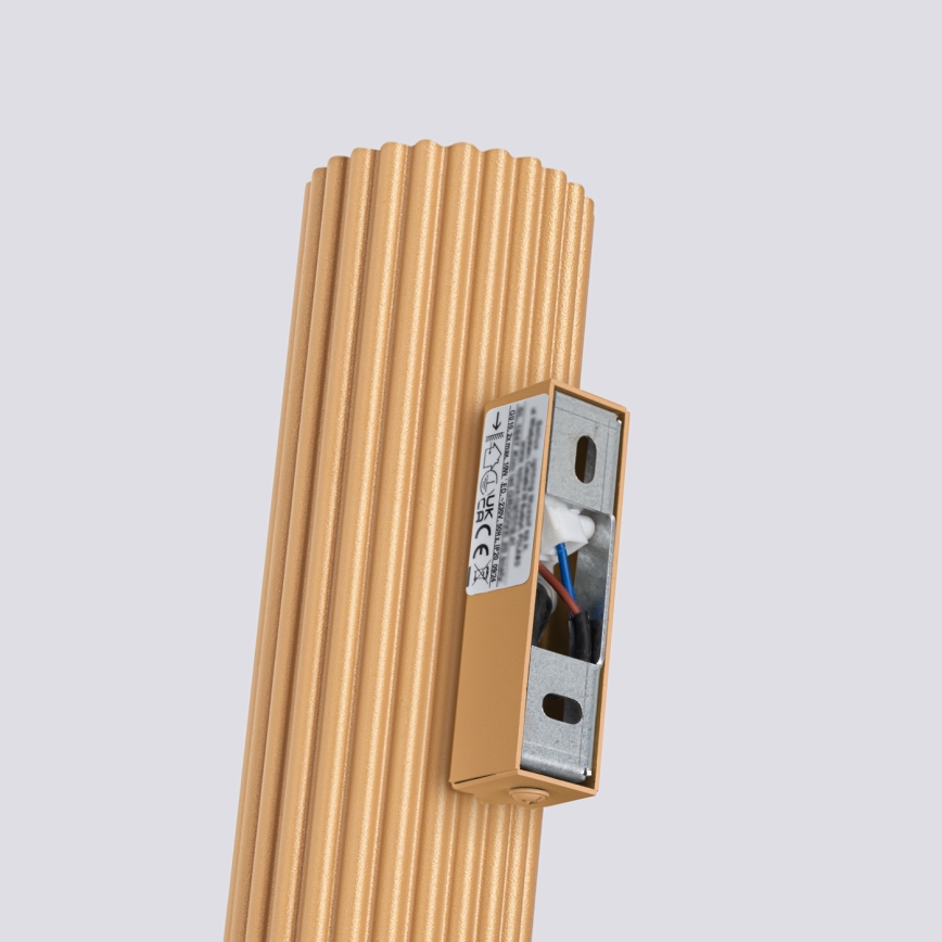 Φωτιστικό τοίχου KARBON 2xGU10/10W/230V χρυσό