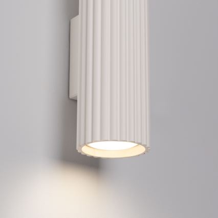 Φωτιστικό τοίχου KARBON 2xGU10/10W/230V κρεμ
