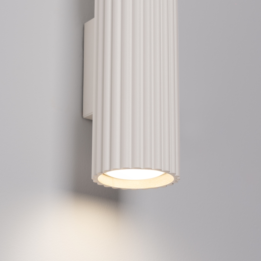 Φωτιστικό τοίχου KARBON 2xGU10/10W/230V κρεμ
