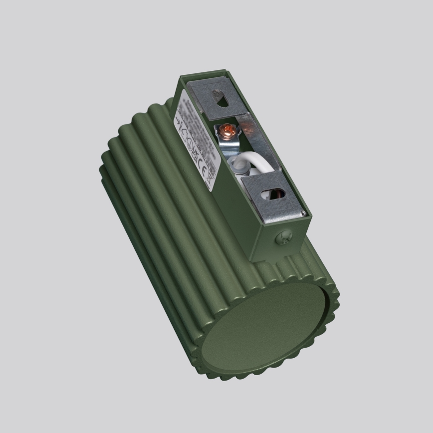 Φωτιστικό τοίχου KARBON 1xGU10/10W/230V πράσινο