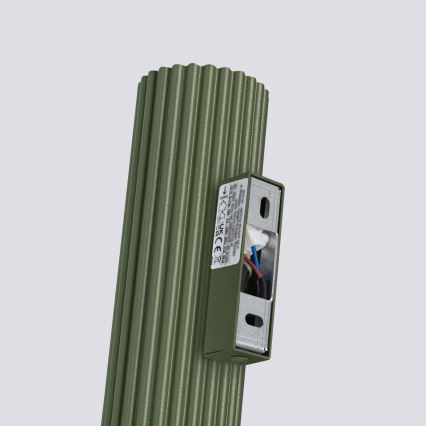 Φωτιστικό τοίχου KARBON 2xGU10/10W/230V πράσινο