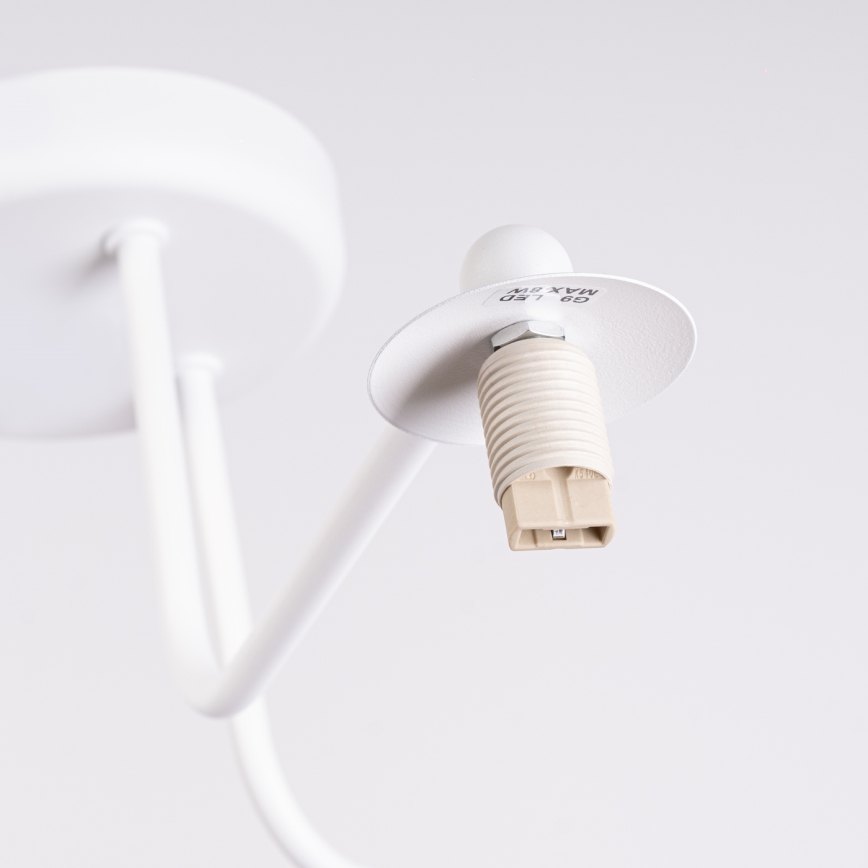 Κρεμαστό φωτιστικό ASTRAL 3xG9/8W/230V λευκό