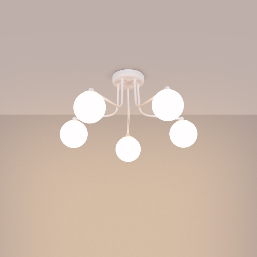 Κρεμαστό φωτιστικό ASTRAL 5xG9/8W/230V λευκό