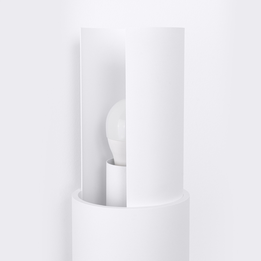 Φωτιστικό τοίχου FLASH 2xE27/15W/230V λευκό