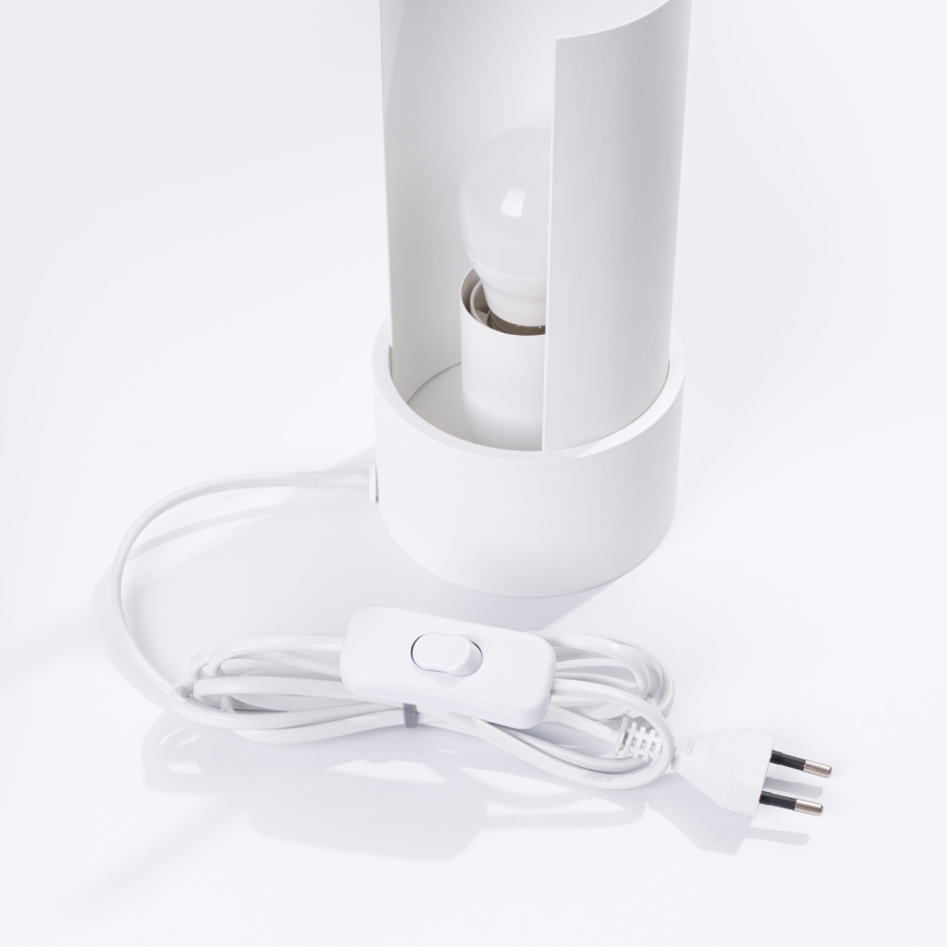 Eπιτραπέζιο φωτιστικό FLASH 1xE27/15W/230V λευκό