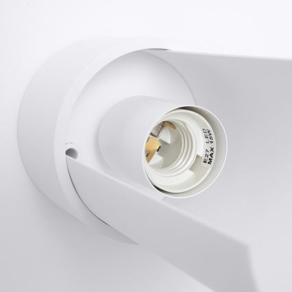 Eπιτραπέζιο φωτιστικό FLASH 1xE27/15W/230V λευκό