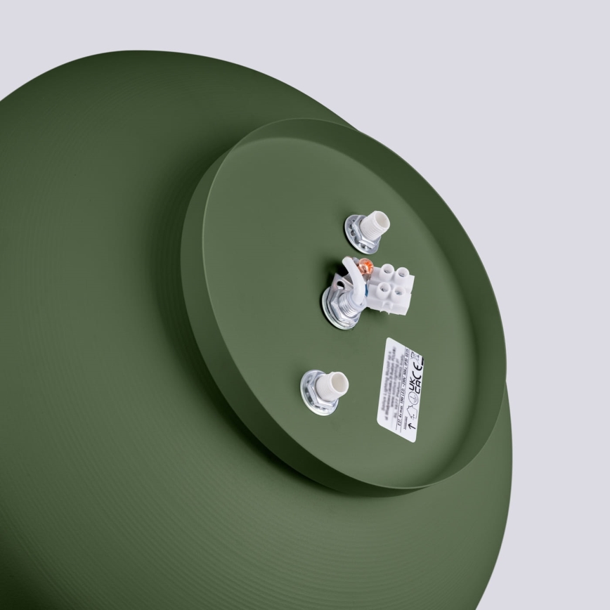 Φωτιστικό οροφής OMIQ 4xE27/15W/230V, Ø 30 cm, πράσινο