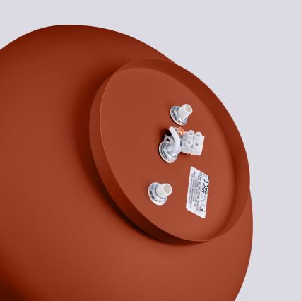 Φωτιστικό οροφής OMIQ 4xE27/15W/230V Ø 30 εκ. κόκκινο