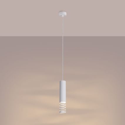 Κρεμαστό φωτιστικό οροφής LAMI 1xGU10/10W/230V λευκό