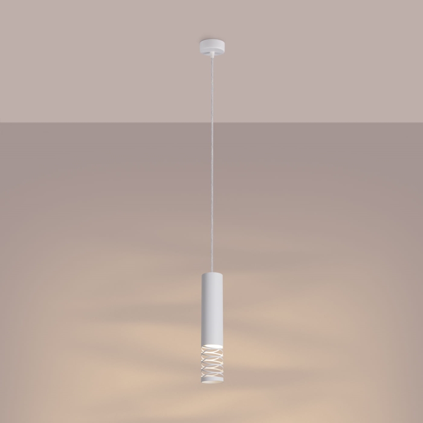 Κρεμαστό φωτιστικό οροφής LAMI 1xGU10/10W/230V λευκό