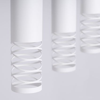 Κρεμαστό φωτιστικό οροφής LAMI 3xGU10/10W/230V λευκό