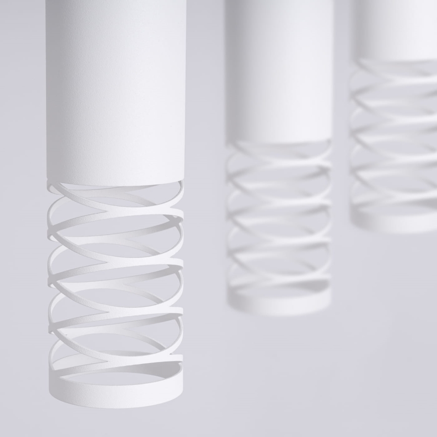 Κρεμαστό φωτιστικό οροφής LAMI 3xGU10/10W/230V λευκό