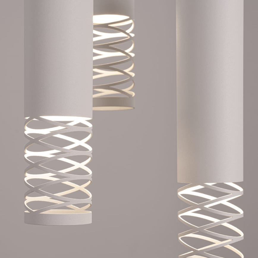 Κρεμαστό φωτιστικό οροφής LAMI 3xGU10/10W/230V λευκό