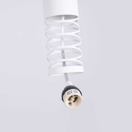 Κρεμαστό φωτιστικό οροφής LAMI 3xGU10/10W/230V λευκό
