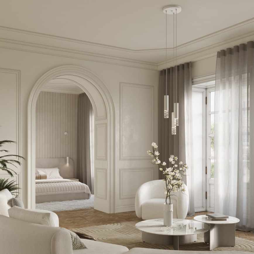 Λάμπα τοίχου LAMI 1xGU10/10W/230V λευκό