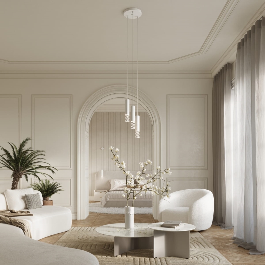 Λάμπα τοίχου LAMI 1xGU10/10W/230V λευκό