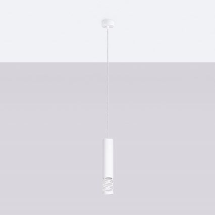Κρεμαστό φωτιστικό οροφής LIRO 1xGU10/10W/230V λευκό