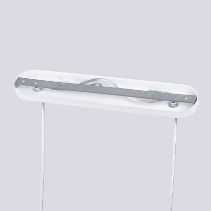 Κρεμαστό φωτιστικό οροφής LIRO 2xGU10/10W/230V λευκό