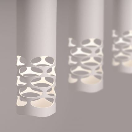 Κρεμαστό φωτιστικό οροφής LIRO 3xGU10/10W/230V λευκό