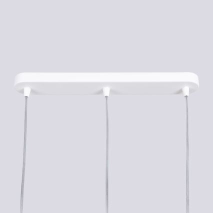 Κρεμαστό φωτιστικό οροφής LIRO 3xGU10/10W/230V λευκό