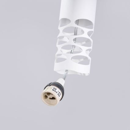Κρεμαστό φωτιστικό οροφής LIRO 3xGU10/10W/230V λευκό